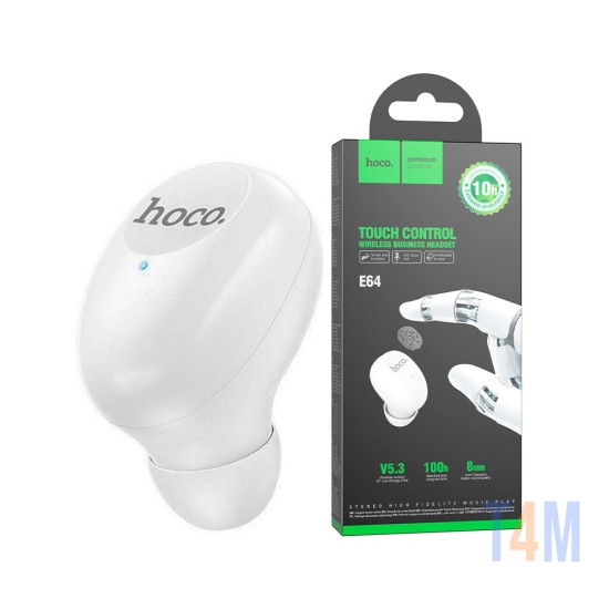 Hoco Bluetooth Earbuds E64 Mini In-ear BT v5.3 White